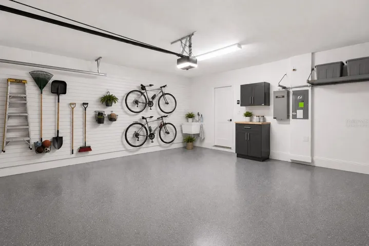 Virtually Staged Garage
