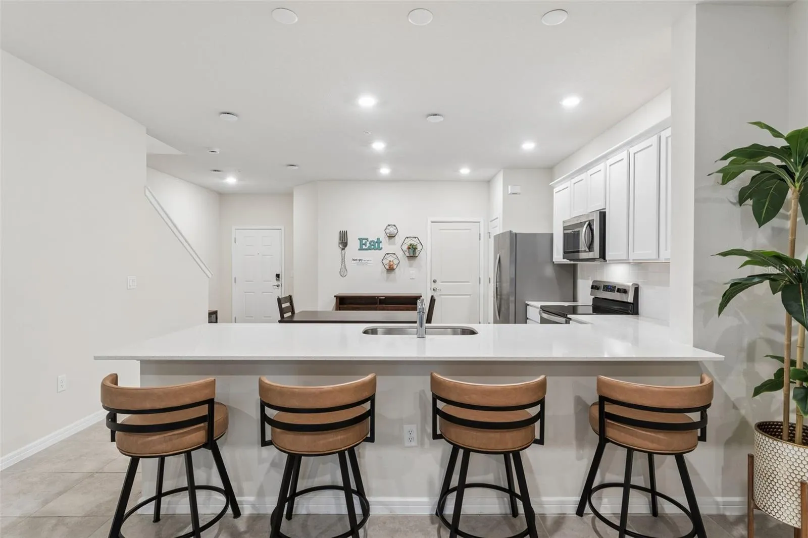 Kitchen from Living Room