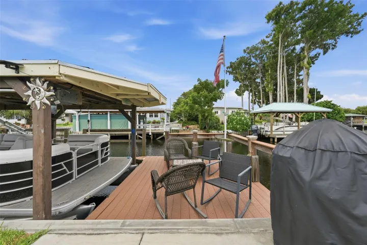 dock and boathouse