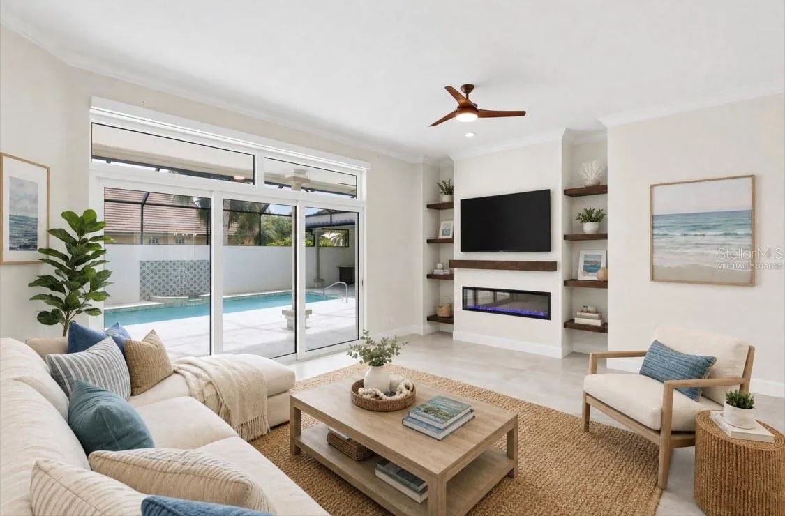 Virtually Staged - Living Room