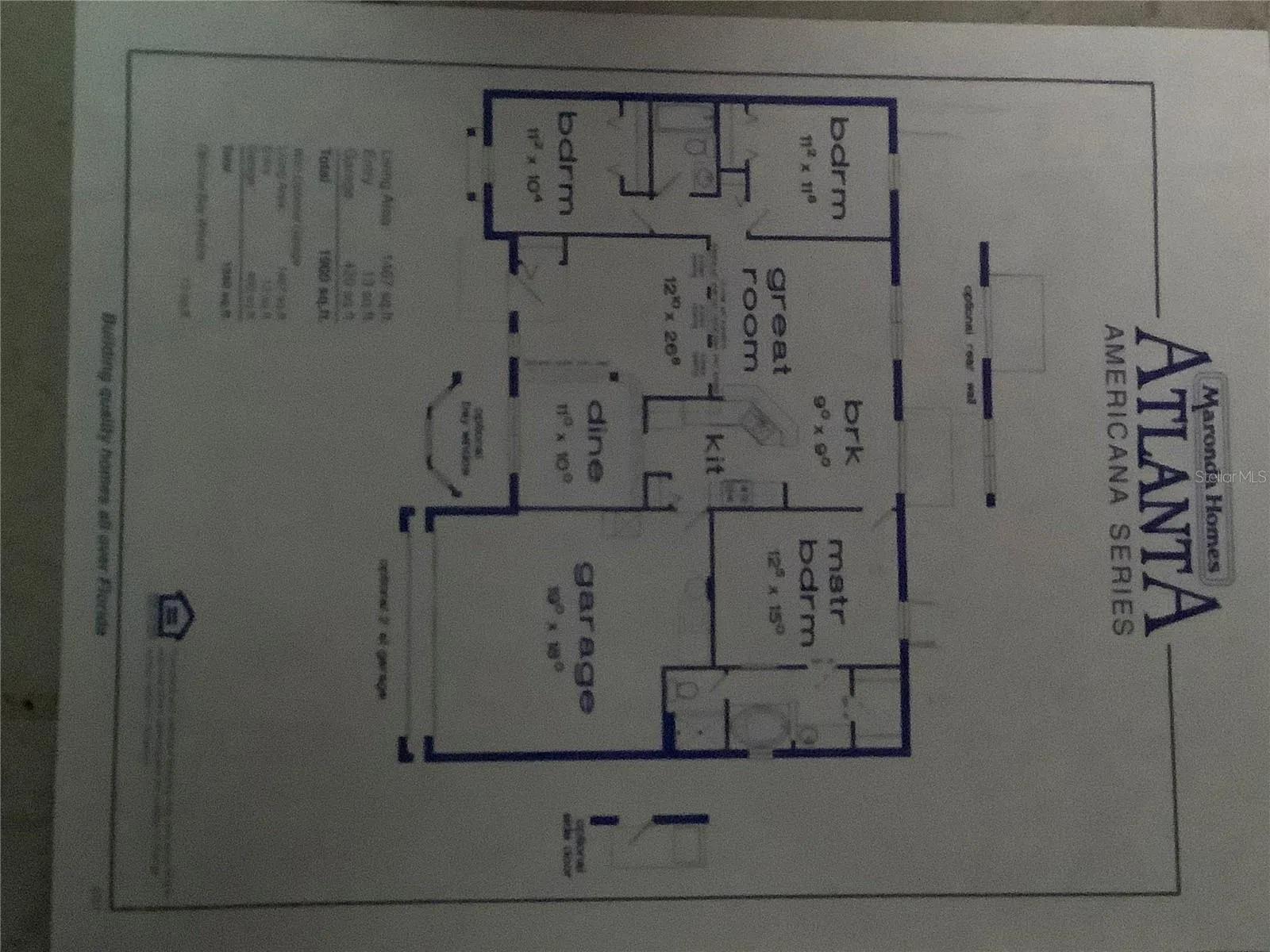 Reverse floor plan