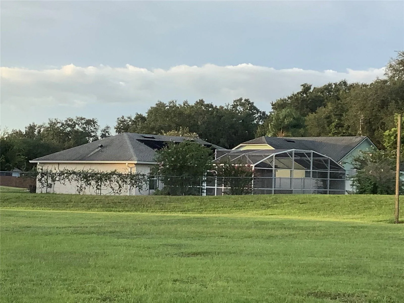 Back of house taken from Veterans Park