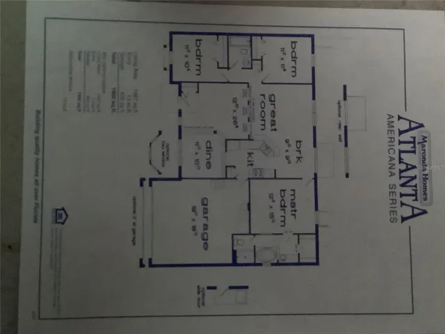 Reverse floor plan