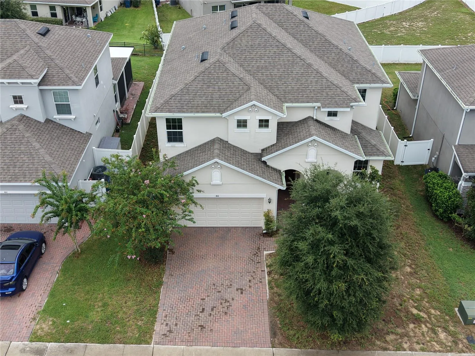 Paver driveway