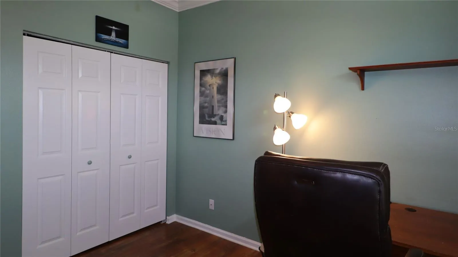 3rd bdrm with wall closet...