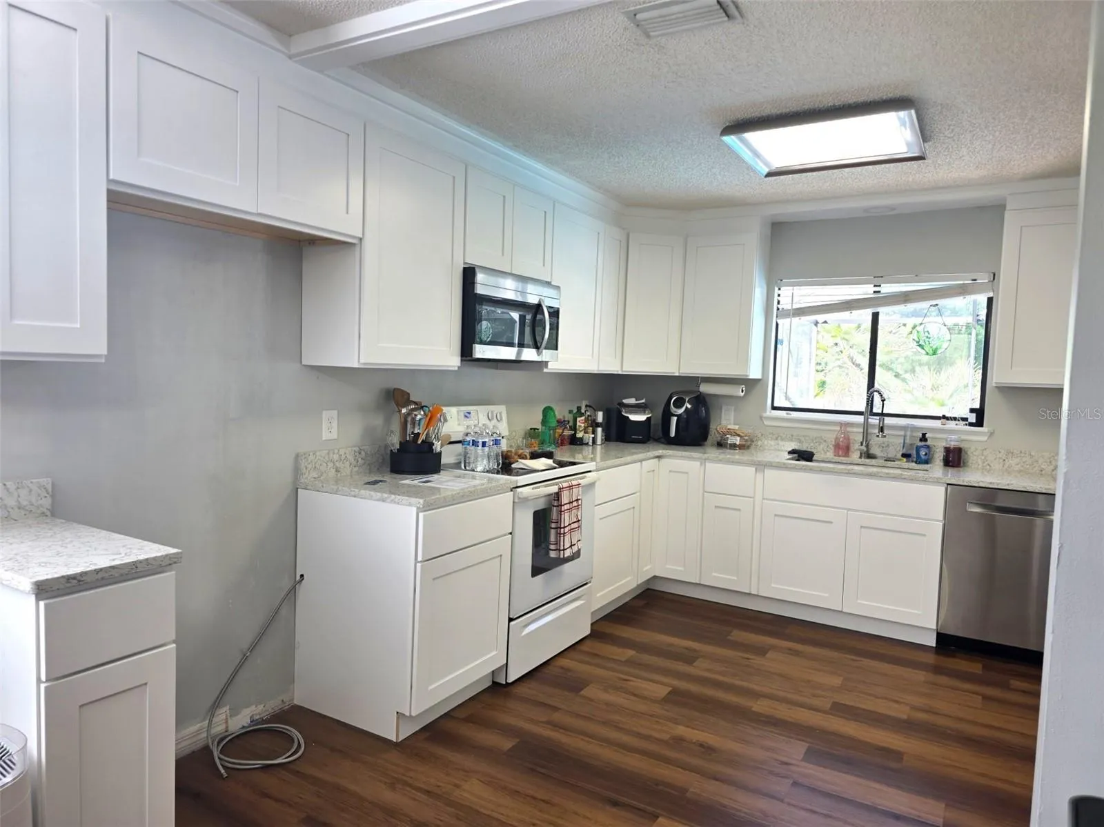 Kitchen (refrigerator is in garage)