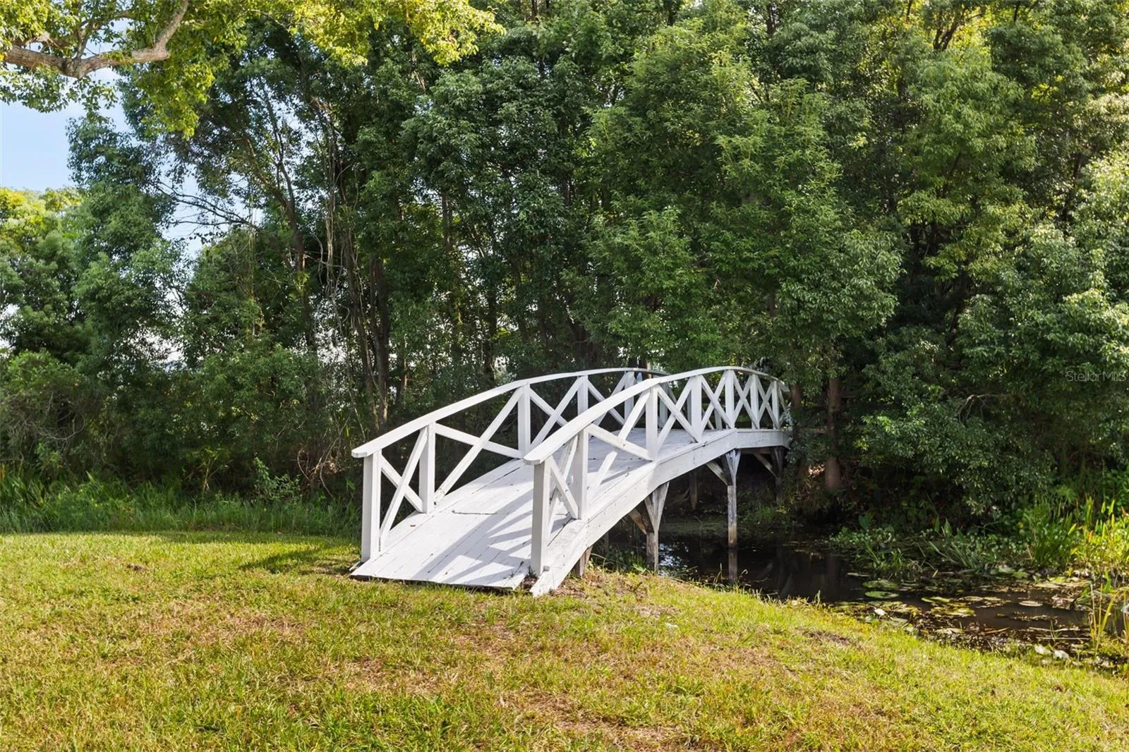 Bridge over water inlet