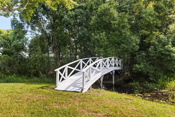 Bridge over water inlet