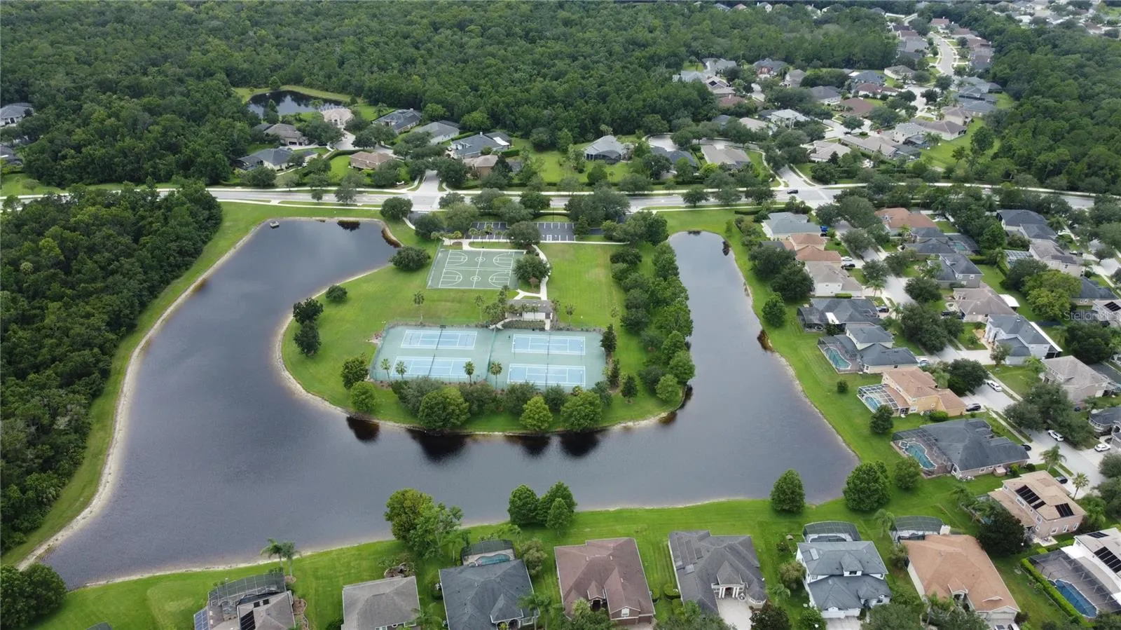 Aerial Shot of Community