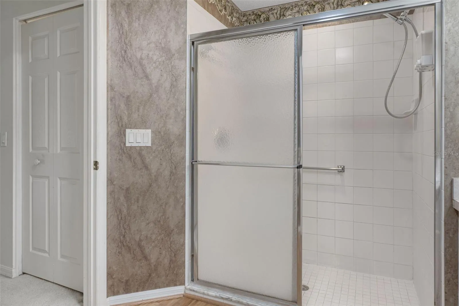 Master Bathroom Step-In Shower