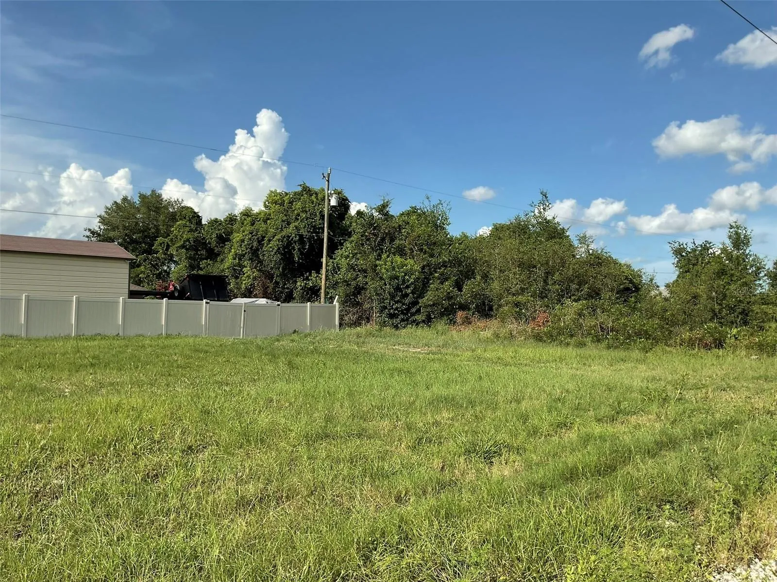 Rear View from Utility Easement