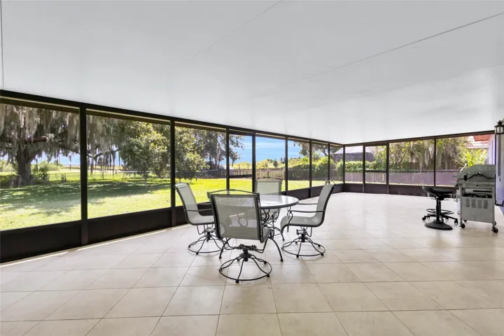Enormous screened porch