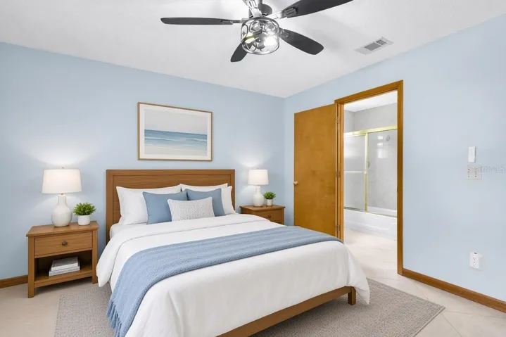 Bedroom #2 with ensuite bathroom