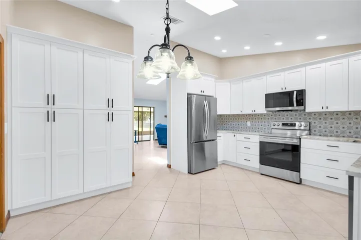 Newly remodeled kitchen