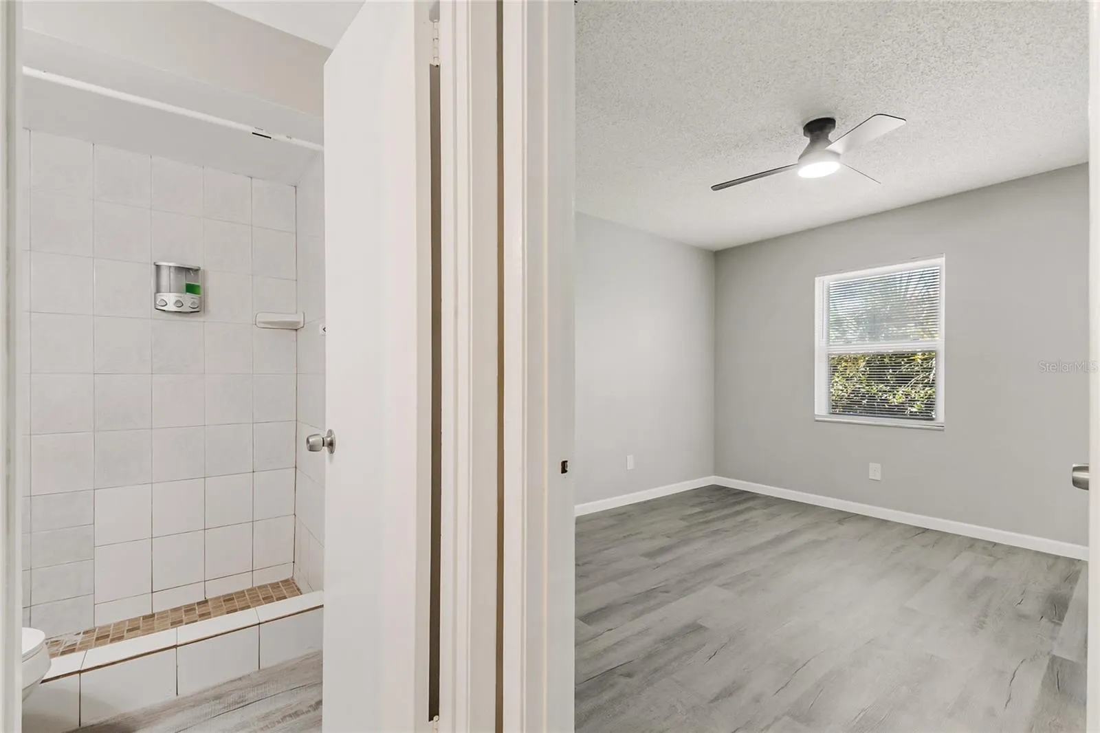 first bathroom and master