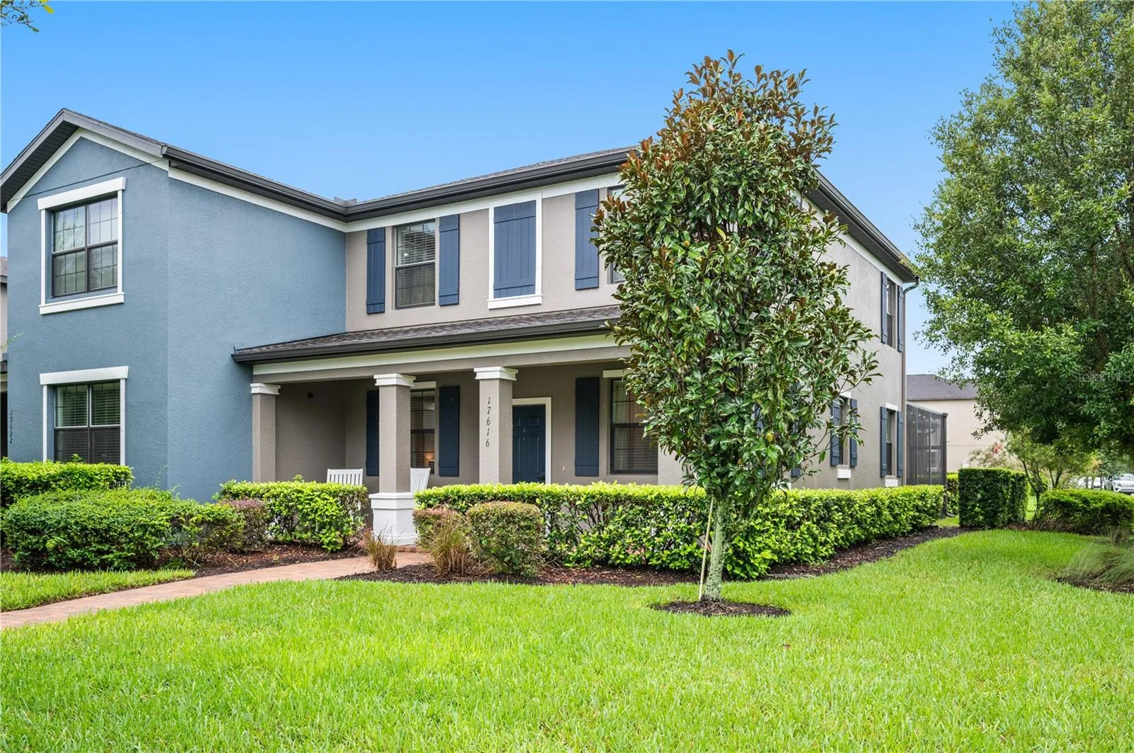 End Townhome For Additional Light and Privacy