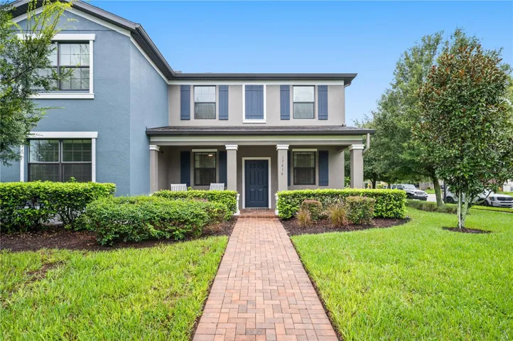 Front Entry With Front Porch