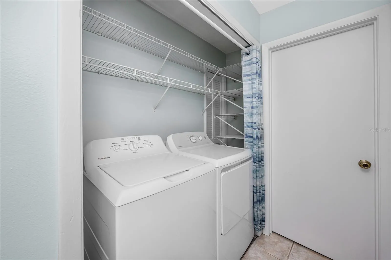 Full sized washer and dryer in each unit.