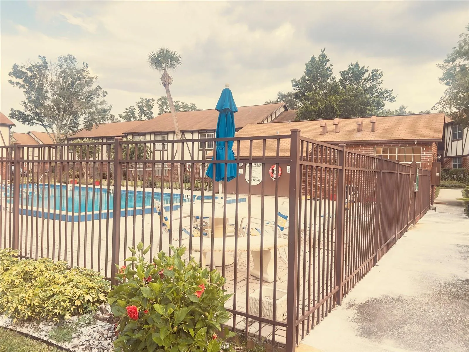 Your own pool view !