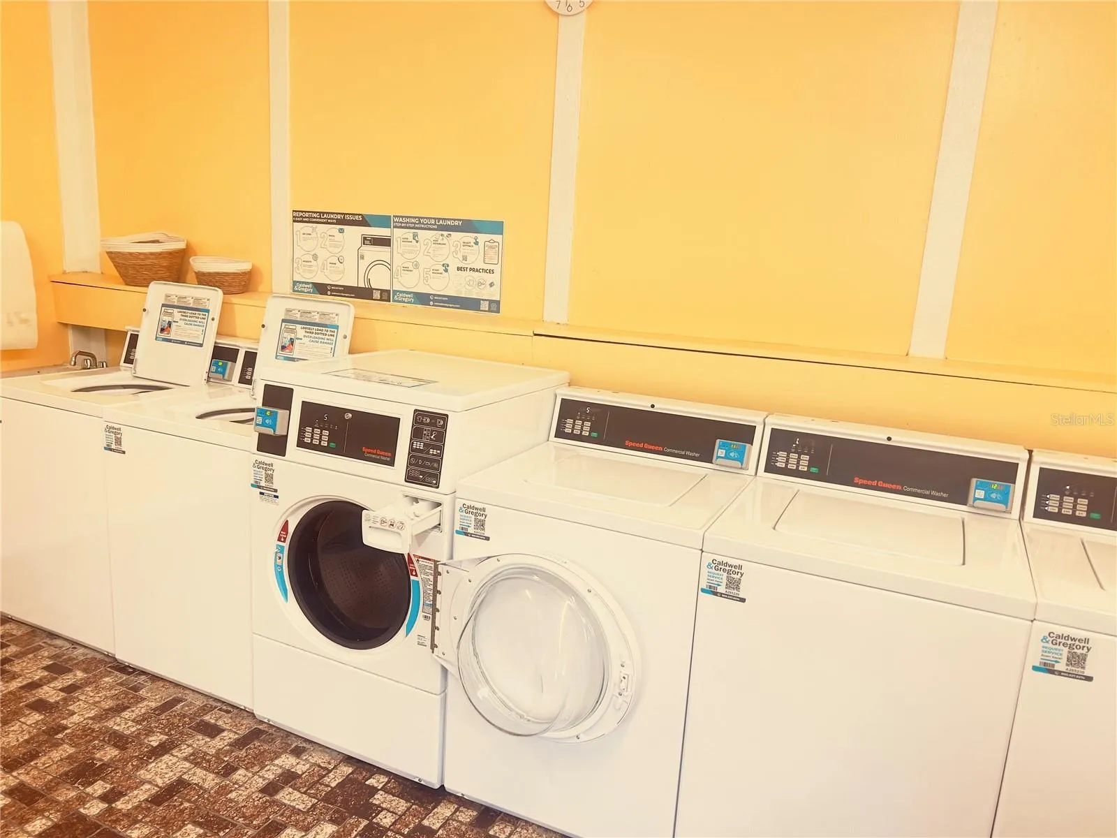 New washers and dryer