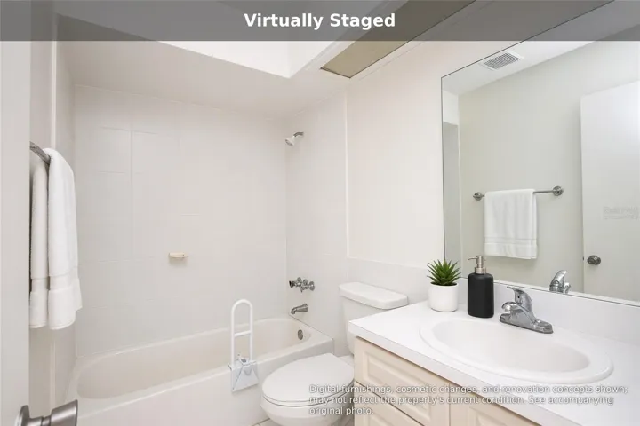 Virtually staged