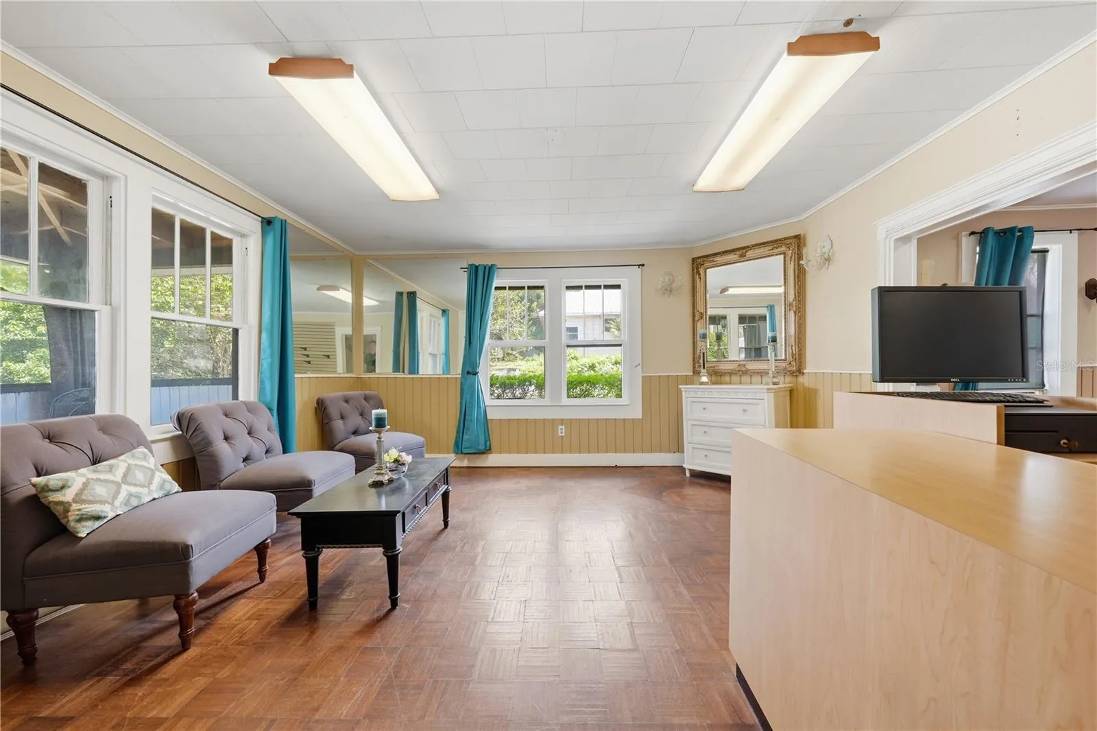 Reception area