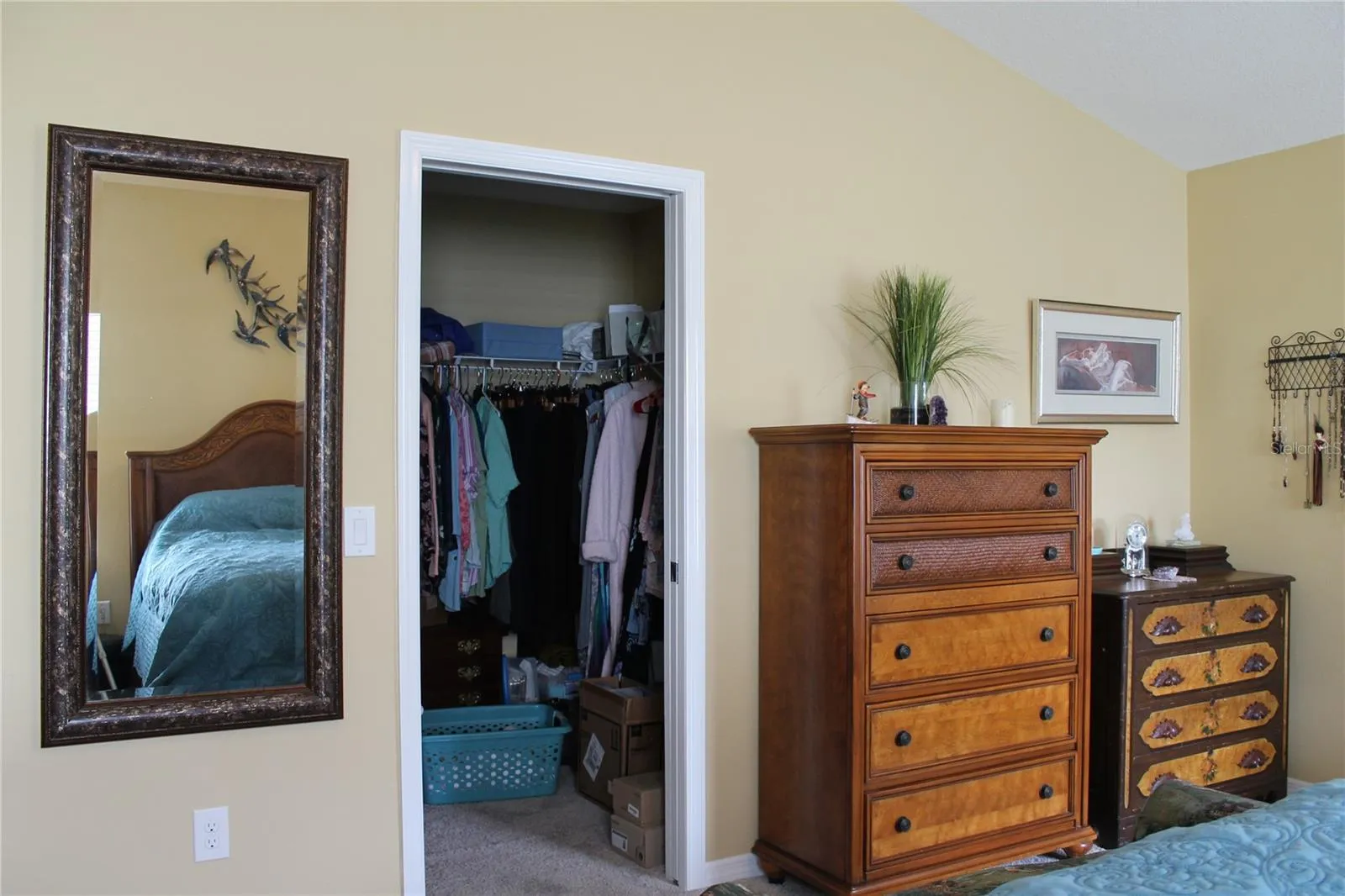 Primary Bedroom Walk-in closet with Pocket Door
