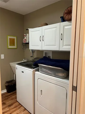 In Unit Laundry room