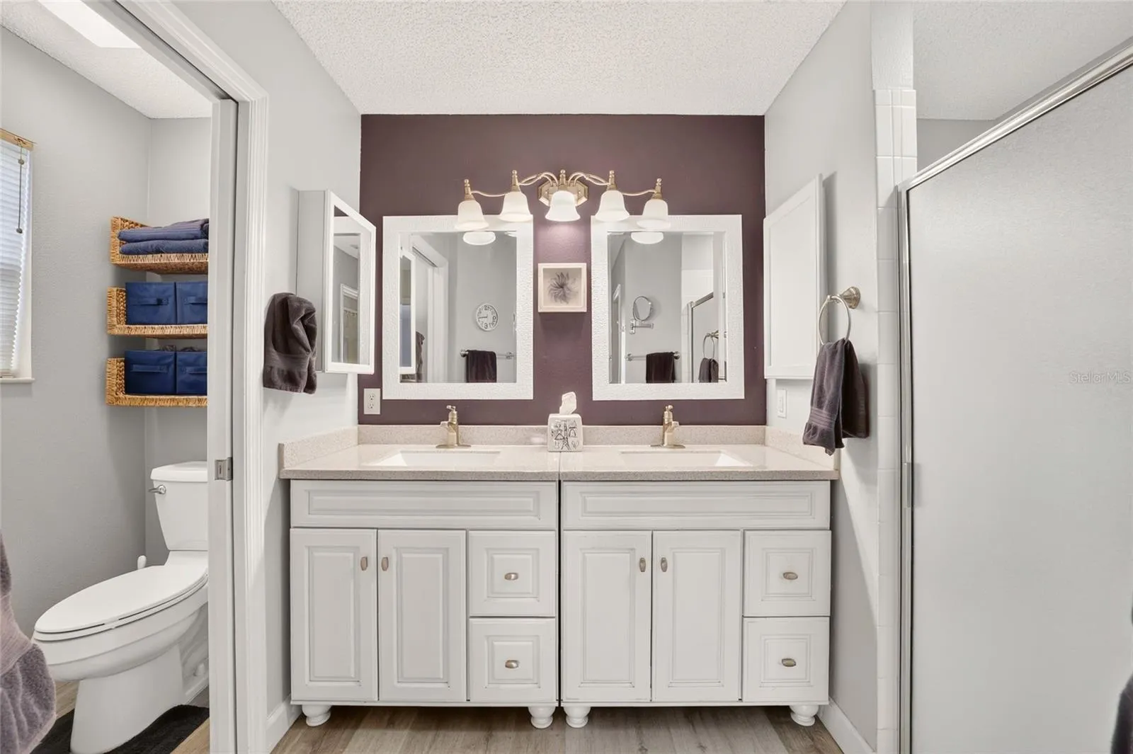 Primary Bath with dual vanities