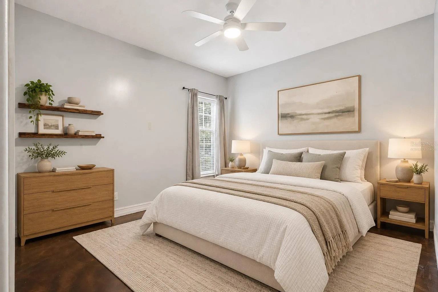 Bedroom - Virtually Staged