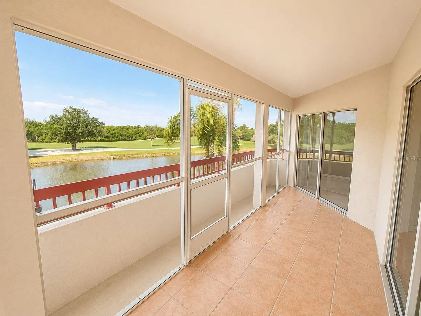 Screened Lanai and Balcony