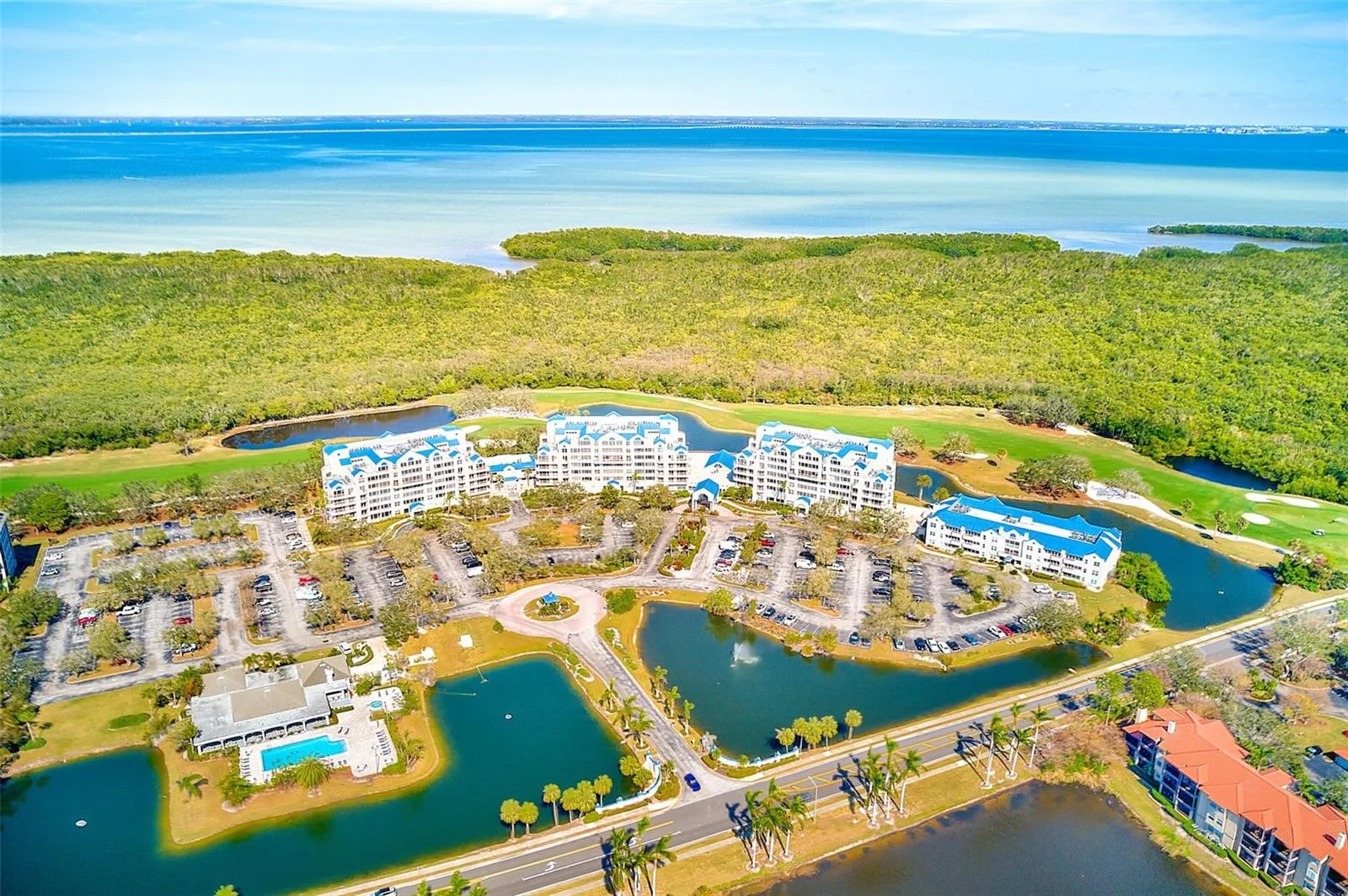 Crystal Bay Ariel Front View