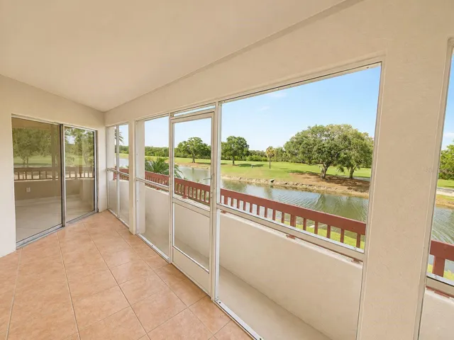 Screened Lanai and Balcony