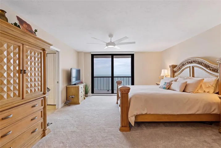 The second master suite is well porportioned and fit for a king!