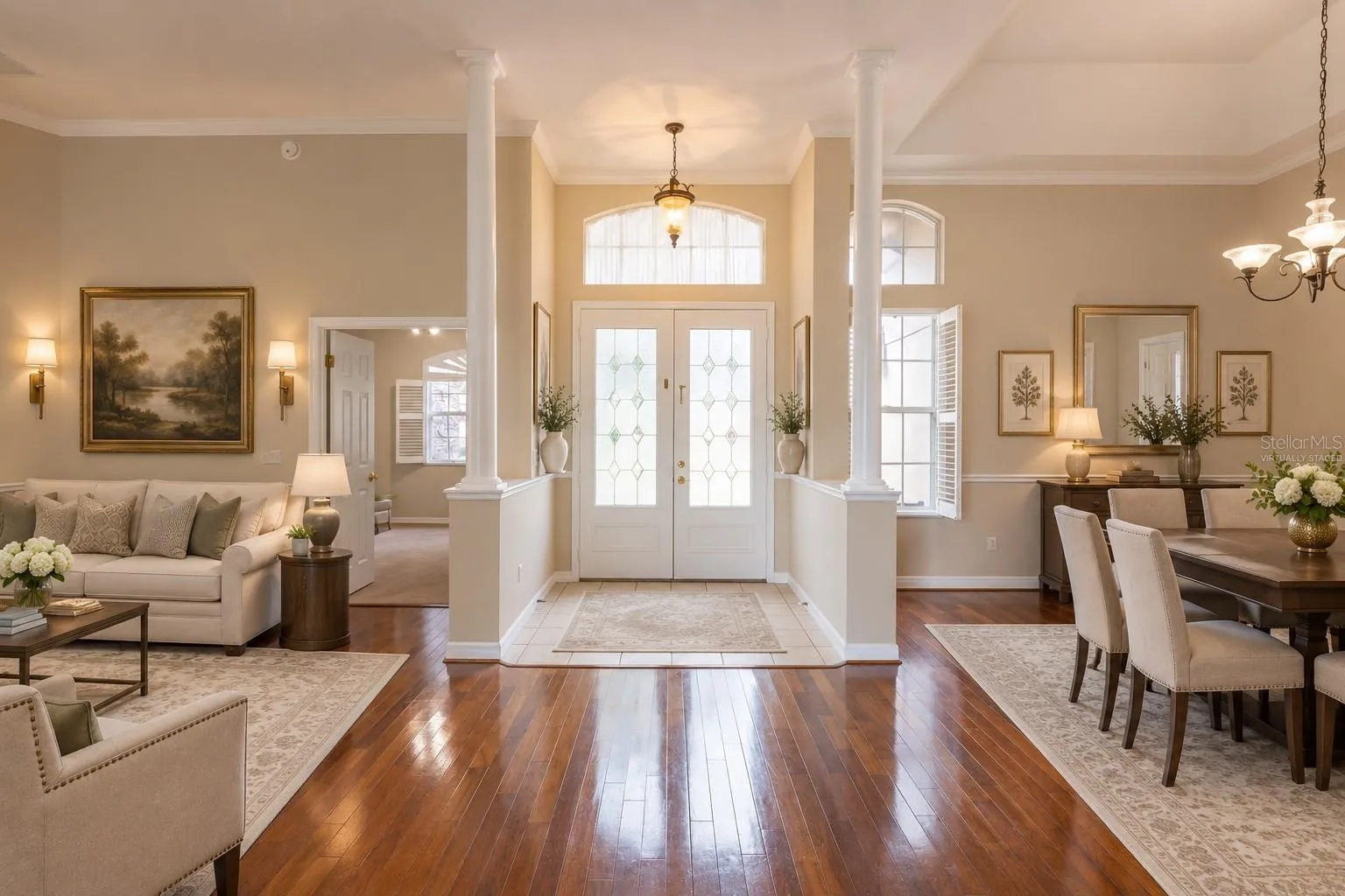 Virtually Staged Entry
