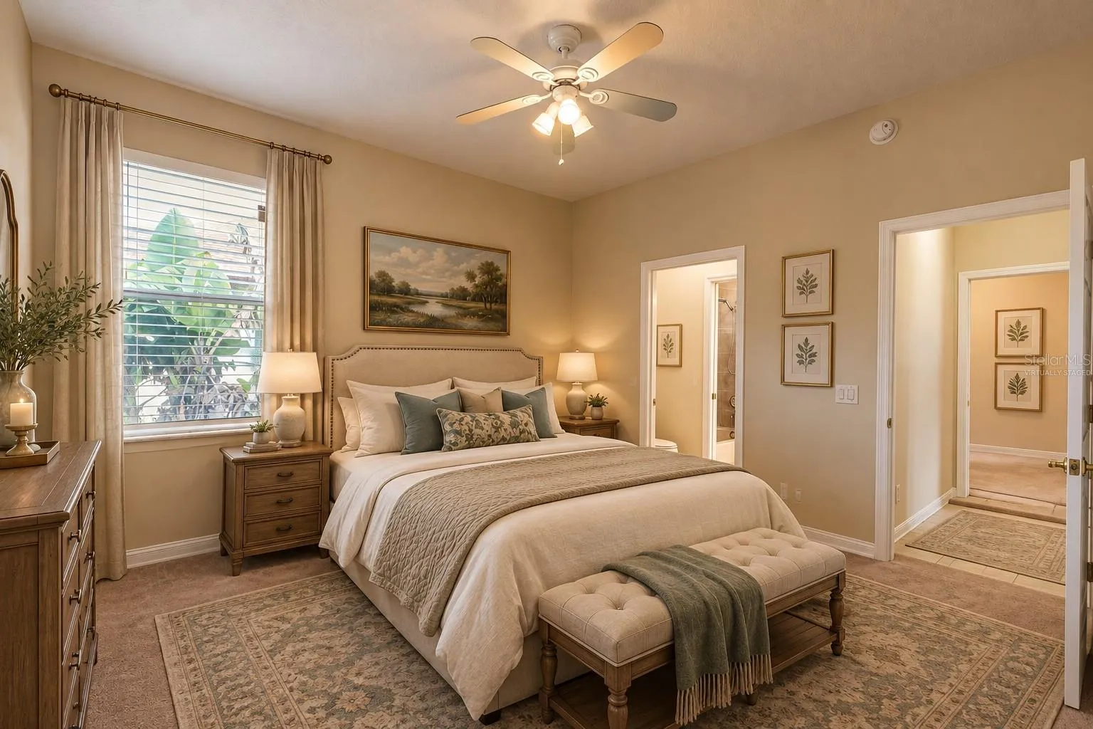 Virtually Staged Bedroom 3