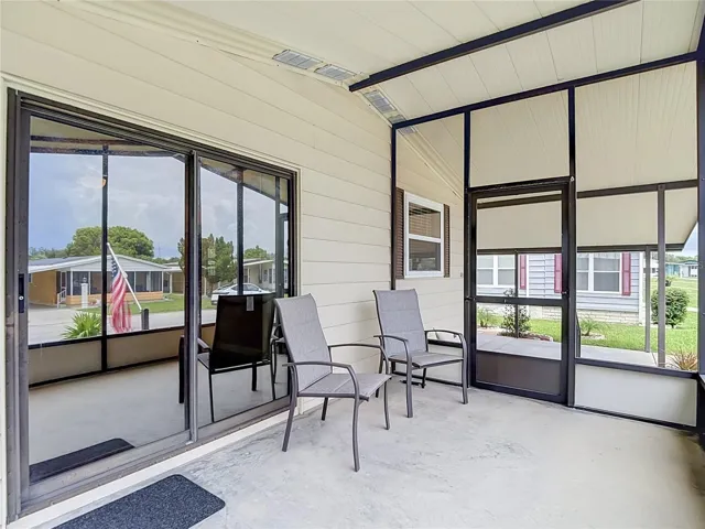 Screened Front Porch
