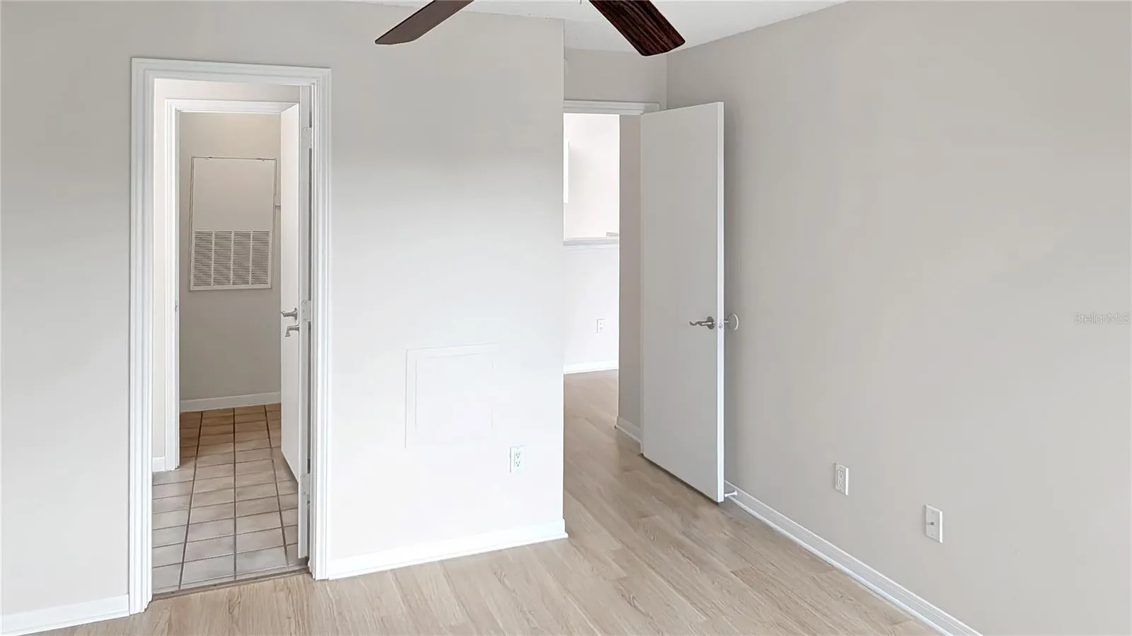 Master Bedroom View 2, as seen from entrance to Walk-in Closet