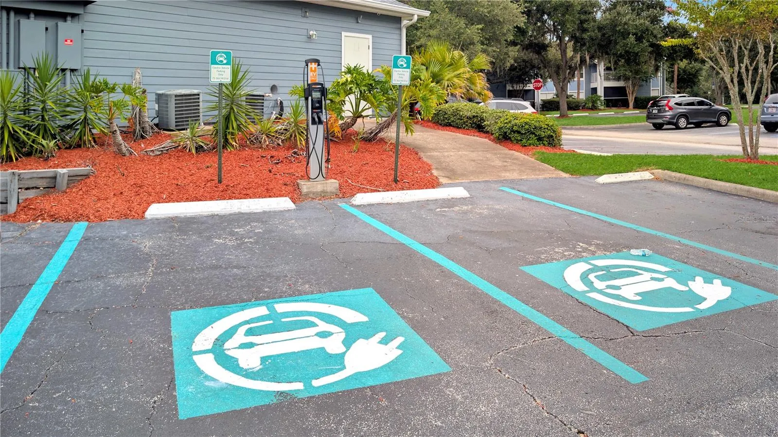 EV Charging Stations literally right outside your front door!