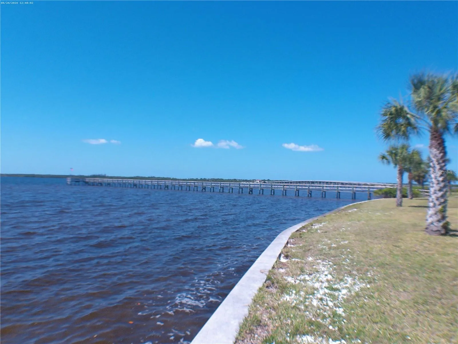 Private fishing dock
