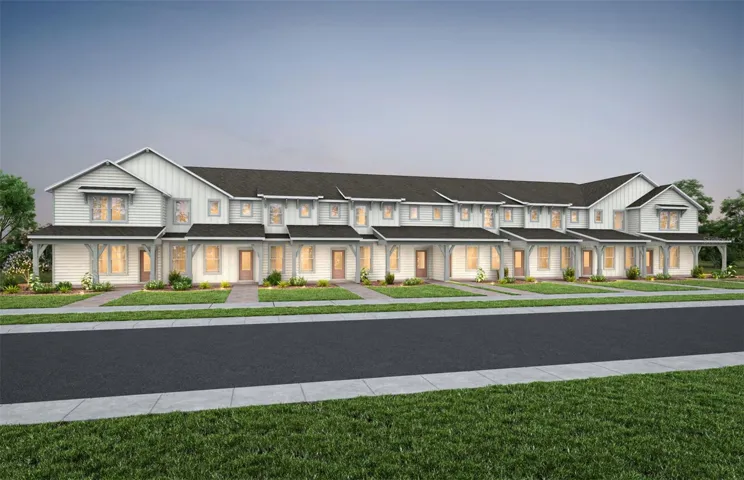 Exterior Design. Artistic rendering for this new construction home. Pictures are for illustrative purposes only. Elevations, colors and options may vary.