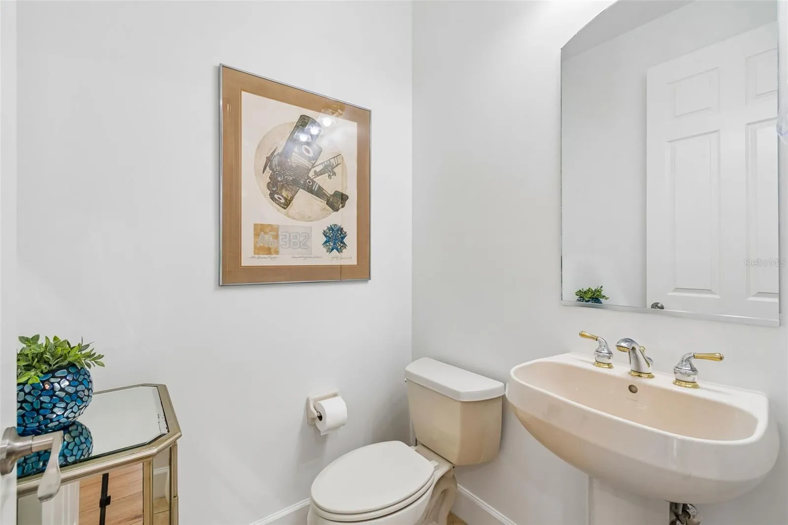 Half Bath w/Access to Pool Area