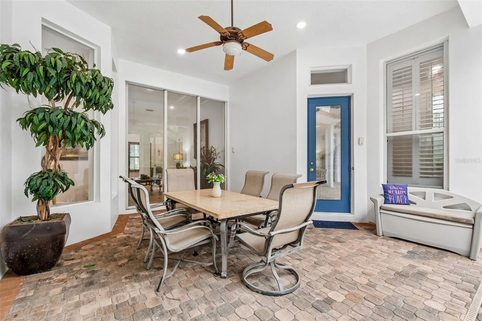 Covered Outdoor Dining Area