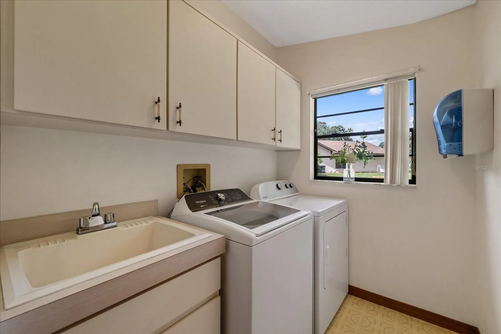 Indoor Laundry room
