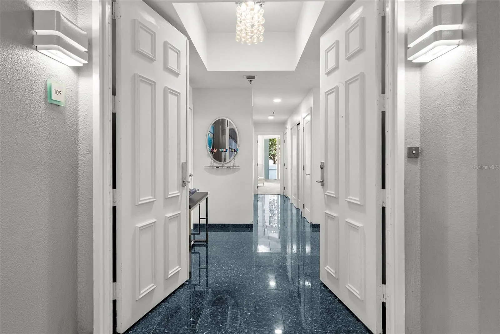 DOUBLE DOOR FRONT ENTRANCE
