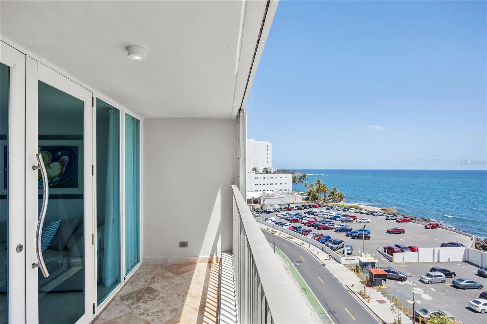 Balcony view facing West