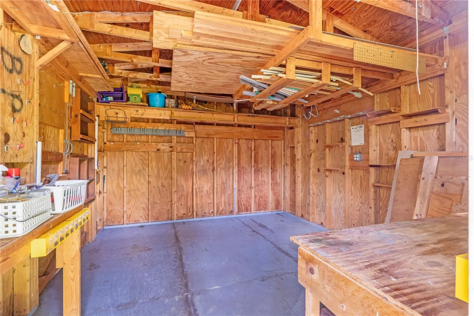 interior shed