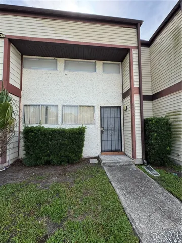 Front of condo