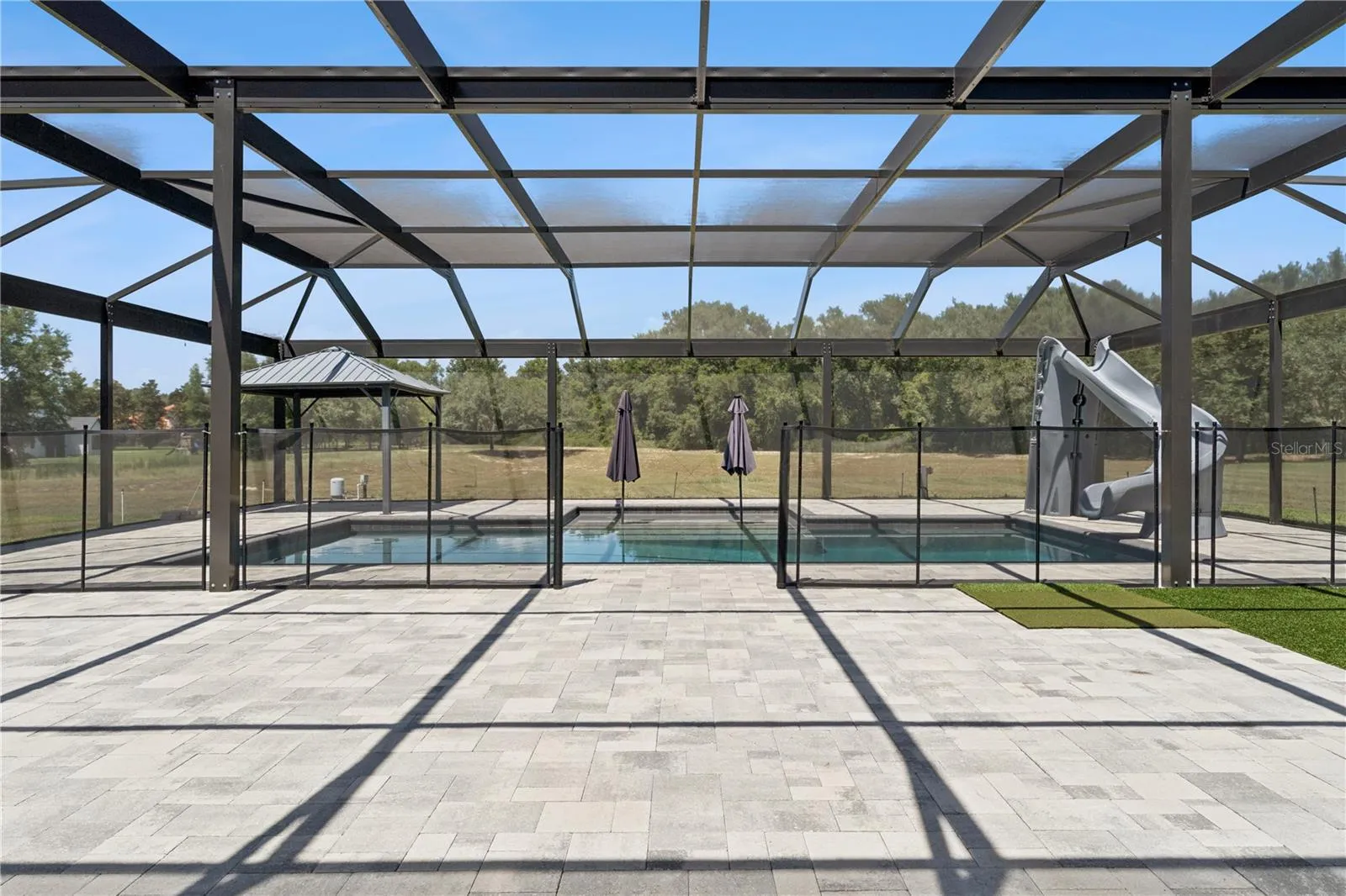 Heated Salt Water Pool
