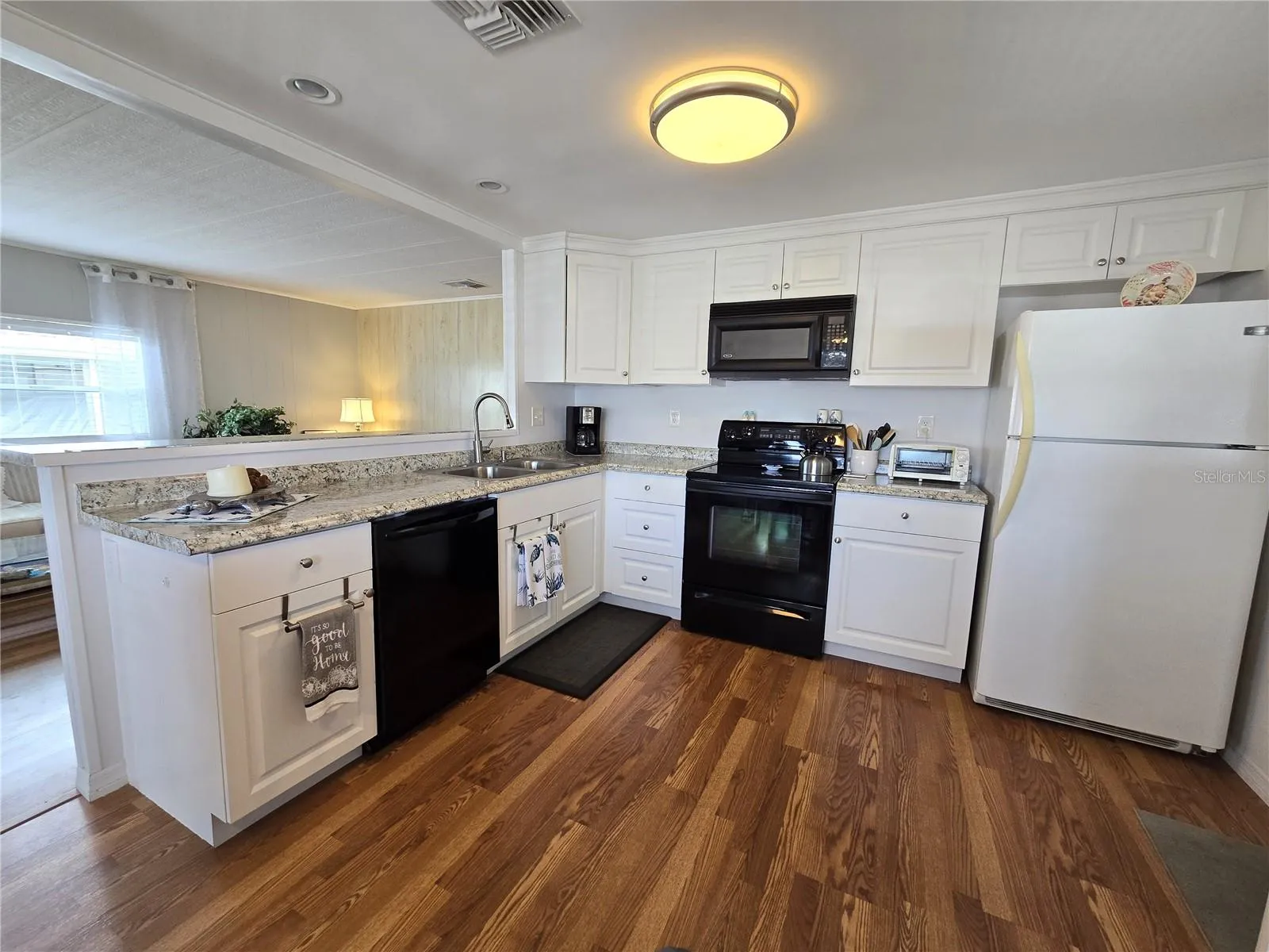 Remodeled kitchen